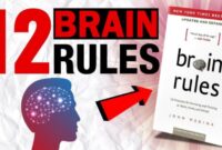 12 Brain Rules for Better Mental Health by John K Medina
