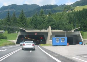 Belchen Tunnel, A2 Motor Highway, Switzerland