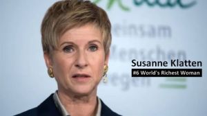 Susanne Klatten (Richest woman in Germany)