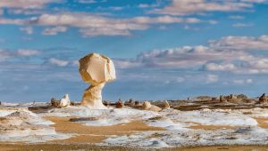 White desert